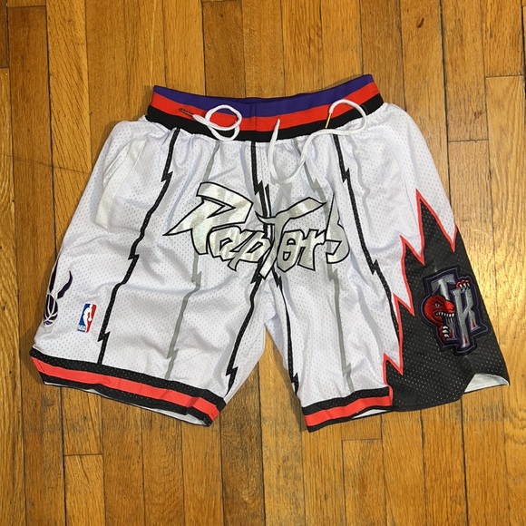 Just Don NBA Toronto Raptors Shorts, size Small - Picture 4 of 9